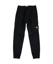 Stone Island Junior Compass Patch Track Pants 8Y,4Y,14Y,10Y black