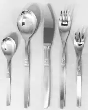 MICHELIN Flatware 5 Piece Place Setting NEW NEVER USED made Solingen Germany