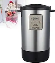 Automatic Yogurt Machine,Automatic Fermentation Machine Commercial Large Capacity Machine Intelligent Food Manufacturing Machine LCD Display with Stainless Steel Inner,18L