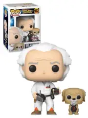 funko pop vinyl movies back to the future doc & einstein no.972