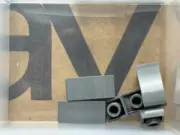 LEGO Parts - Dark Bluish Gray, Curved 2 x 1 x 2/3 Inverted - No 24201 - QTY 5