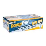 1x DampFree Moisture Absorber Refill 1.19kg 4Pack Eliminates Odours Non-Scented