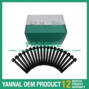 19X New C240 Cylinder Head Bolt Set For Isuzu Still RC40-2 diesel forklift