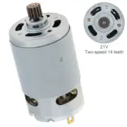 RS550VC DC Motor 21V 29800RPM Electric Saw Motor With 14 Teeth 8.2MM Gear