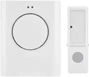 Waterproof Wireless Doorbell, MP3 Download Cordless Door Bell Ring with Stereo Surround Sound Design 200M Remote Doorbell Home Security System for Hotels, Office Buildings