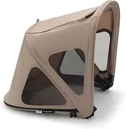 [Bugaboo] Breezy Sun Canopy, Extendable for Extra Coverage and Optimal Sun Protection, Water Repellent, Compatible with Fox/Cameleon 3/Lynx Pushchairs, Dune Taupe