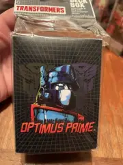 Ultra Pro Deck Box With Binder Featuring Optimus Prime! Holds 100 Sleeved Cards