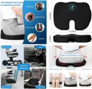 Coccyx Cushion Seat Tailbone, Sciatica,Lower Back Pain Relief Posture Corrector