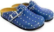 [terlik sabo ortopedik terlik] Terlik Sabo Cork Sole ST219 Leather Womens Clogs Mules Slippers Sabot Shoes