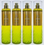 4 Bath & Body Works LEAVES Fine Fragrance Mist Body Spray 8 oz