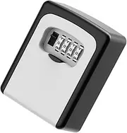 HOUDERCO Wall Mount Key Lock Box Outdoor Indoor Key Storage Tool Weatherproof Design Key Organizer Easy Installation for Home Safety Convenience
