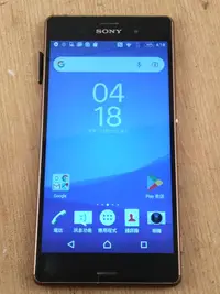 在飛比找露天拍賣優惠-電量異常 Sony Xperia Z3 16GB D6653