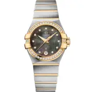 Omega Constellation Co-Axial Chronometer 27MM 123.25.27.20.57.007 woman