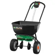 Elite Spreader Ice melt, seeds, fertilizer Treats up to 20,000 sq feet
