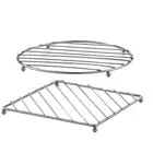 Practical Wok Rack Stainless Steel Steaming Rack Heat-resistant Cooling Rack