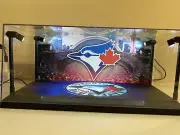 Toronto Blue Jays Custom 2-card PSA & BGS display case with LED lights Baseball