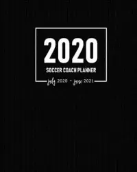 在飛比找博客來優惠-Soccer Coach Planner 2020 July