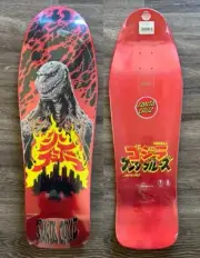 SHIN KNOX FIREPIT Godzilla x Santa Cruz Exclusive metallic red LIMITED