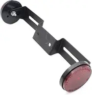 Indicators Flowing Turn Signal License Plate Black Metal Holder Bracket Red Round Reflectors Tail Side Reflector for Suzuki Motorcycle Turn Signal Indicator