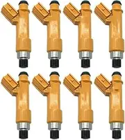 ZAPYVET Fuel Injector Nozzle, for Toyota, Avanza for Camry Replace 23250-BZ010 23209-BZ010 8PCS Fuel Injector for Car