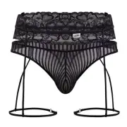 Underwear: CandyMan 99648 Garter Thongs