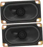 Gadpiparty 2pcs Rectangle Speaker Driver: Loudspeaker Horn Replacement Parts for LCD Tv High Sensitivity Audio Accessories Enhanced Experience