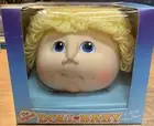 The Orginal Doll Baby Head 1984 Curly Hair Blonde #3110 Vintage NEW