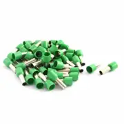 A● 50 Pcs10mm2Crimp Wire End Terminal Insulated Bootlace Ferrule Connector Green