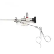 Medical Veterinary Rigid Endoscope Set with Surgical Sheath Obturator and Forcep