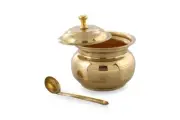 Brass Ghee Pot