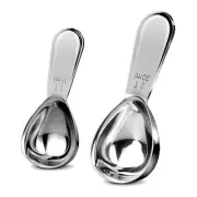Spice Jars with Labels Measuring Spoon Stainless Measure Spoons