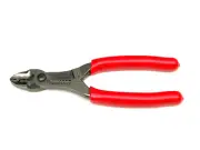 Snap On Tools NEW PWCSS7ACF RED Soft Grip 7" Wire Stripper, Cutter, Crimper USA