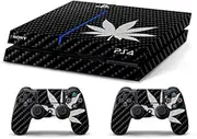 Skin Ps4 Old - CARBON FIBER MARIJUANA - limited edition DECAL COVER ADESIVA Playstation 4 Slim SONY BUNDLE