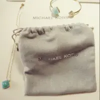 在飛比找蝦皮購物優惠-MICHAEL KORS 項鍊及手環套組