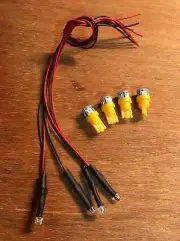 LAMP KIT/VINTAGE TU 9900 LED AMBER YELLOW LIGHTS-DIAL-METER-RECEIVER-SANSUI