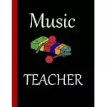 MUSIC TEACHER: NOTEBOOK FOR TEACHERS