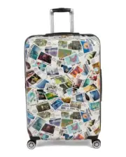 DISNEY 28in 100 Years Stamps Hardside Spinner