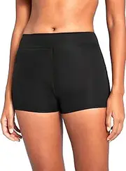 [RELLECIGA] Women's Board Shorts High Waisted Swim Shorts Quick Dry Swimming Bottoms