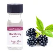 LorAnn Oils StrengthFlavor Food Flavor, 0125 fl oz - 3.7ml, - Blackberry