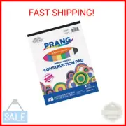Prang (Formerly SunWorks) Medium Weight Construction Paper Pad, 8 Assorted Color
