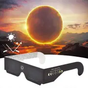 Solar Eclipse Glasses (10 pack) Safe Shades for Direct Sun Viewing 2024 C