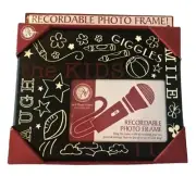 Recordable Picture Frame Voice Sound Photo The Kids Memories Gift 6x4 Black NEW