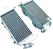 Radiator Grille Fit For Kawasaki KX125 KX 125 1994 1995 1996 1997 1998 1999 2000 2001 2002 Cooler Cooling Coolant Aluminum Radiator Engine Radiator