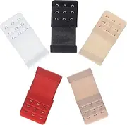 [DoHope] Elastic Back Bra Band Extender 3 X 3 Hook and Eye Tape Stretchy Extension