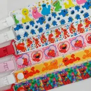 SESAME STREET - ELMO - Dummy Clip - Dummy Clips - Clip - Teether - Chain