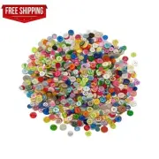 1000 Pcs Resin Buttons - Assorted Sizes Round Craft Buttons for Sewing DIY Proje