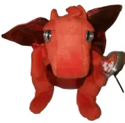 Ty Beanie Buddy FIRE the Dragon (GWL Magiquest Exclusive) 10" NEW MWMT Plush Toy