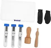 SHINEOFI DIY Felting Kit Needle Felting Tools Set Felt Tool Supplies for Hand Sewing Embroidery Crafts for Beginners