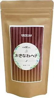 Okinawa Child Raising Goods, Okinawa Henna, Brown Type (100% Henna + Indigo), Hair Dye, Ryukyu Kuri, 3.5 oz (100 g) (x1)