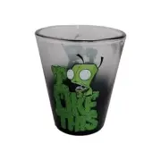 Last Chance Invader Zim Mini Shot Glass Open Box